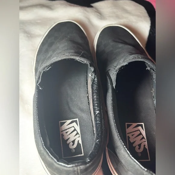 Vans Slip-On Checkerboard Skate Shoe - Picture 5 of 14